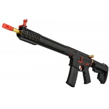 KING ARMS BLACK RAIN ORDINANCE RIFLE RED AND GOLD EDITION