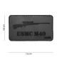 Patch 3D PVC M40 USMC