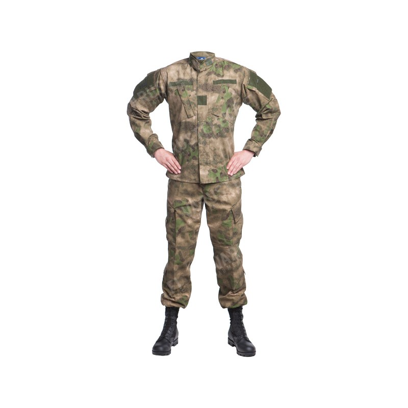 Pantalone Sniper Mimetica SBB ATACS FG Pantaloni con Gionocchiere A Tacs Foliage 