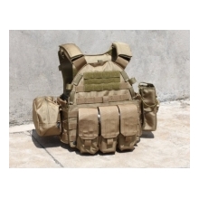 TMC lbt 6094 style Plate Carrier w 3 pouches coyote brown