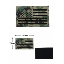 TMC Large US Flag Infrared Patch AOR2